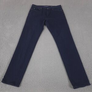 Banana Republic Pants Mens 33x34 Navy Tapered Traveler Athletic Fit Stretch